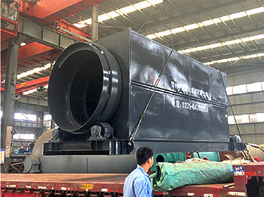 鄭州中意GT2050滾筒篩發往江蘇