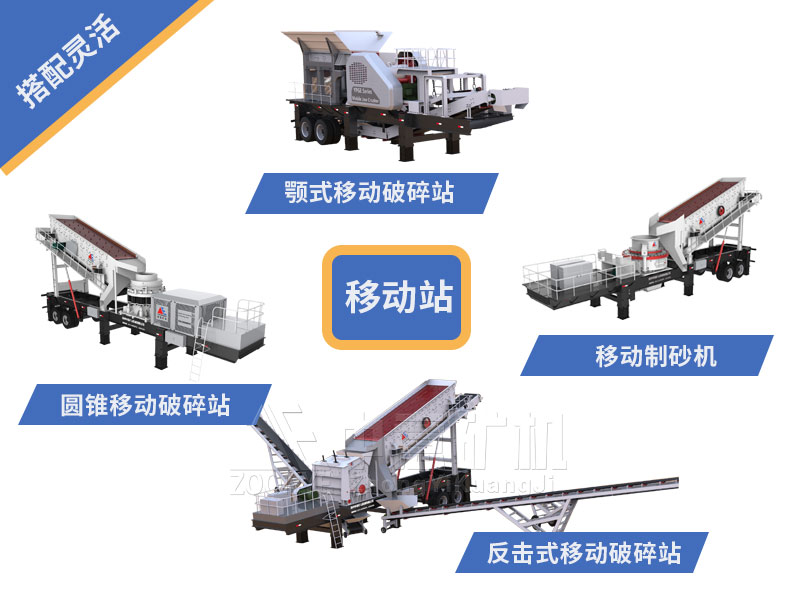移動砂石破碎站