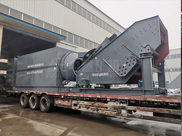 年處理80萬噸建筑垃圾處理全套設備發(fā)往湖北